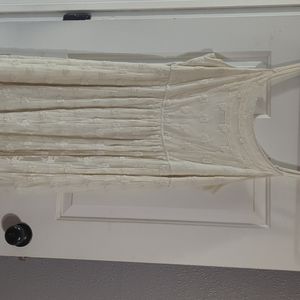 Torrid white lace dress